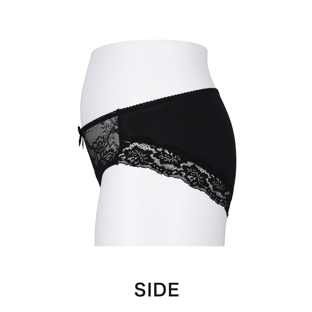 【LL〜10L】しっかりホールド・美胸キーパーフルカップペアショーツ(カーキ)_90118-23