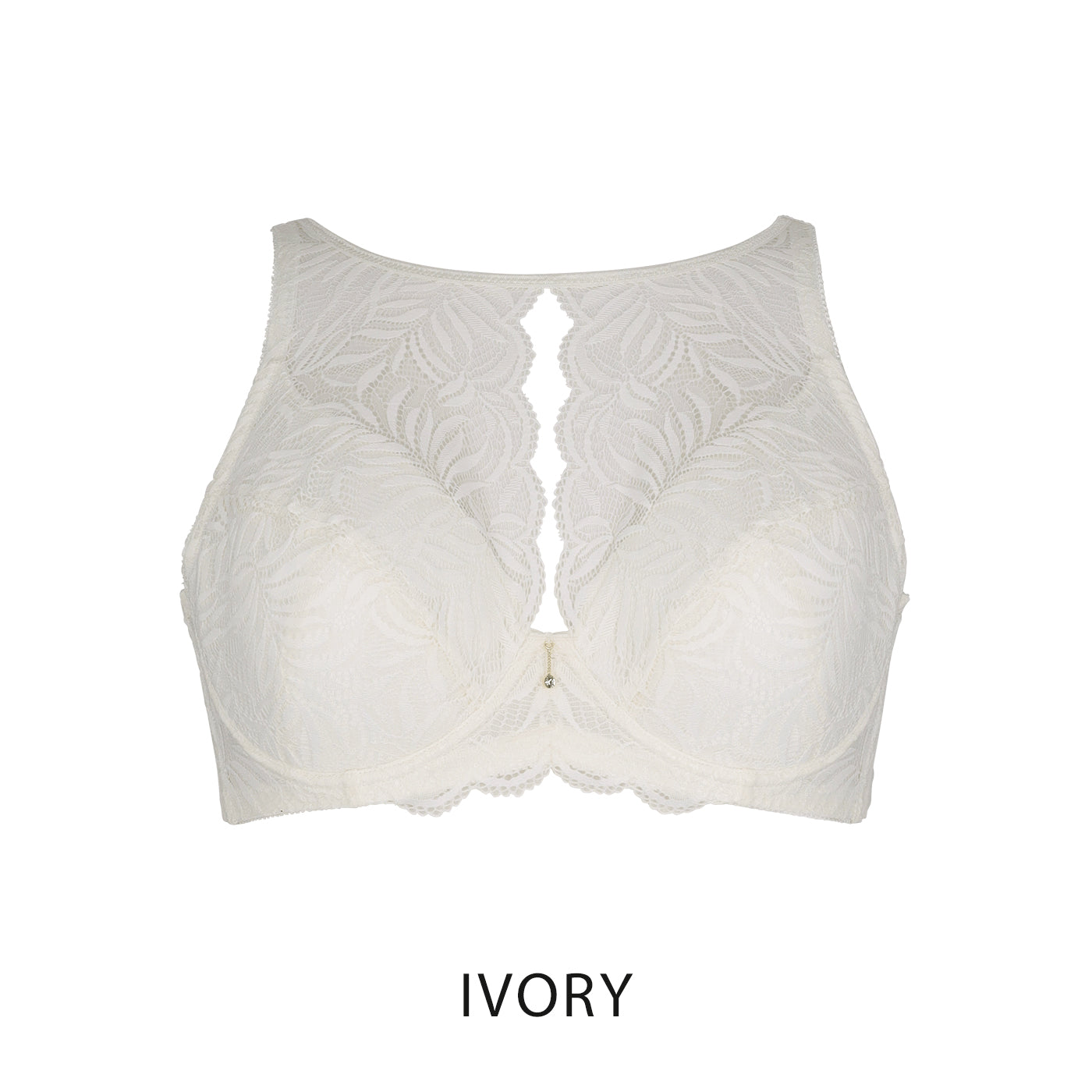 【B80~H105】しっかりホールド・美胸キーパー3/4カップブラ(ハイカバレッジタイプ)(アイボリー)_90314-44