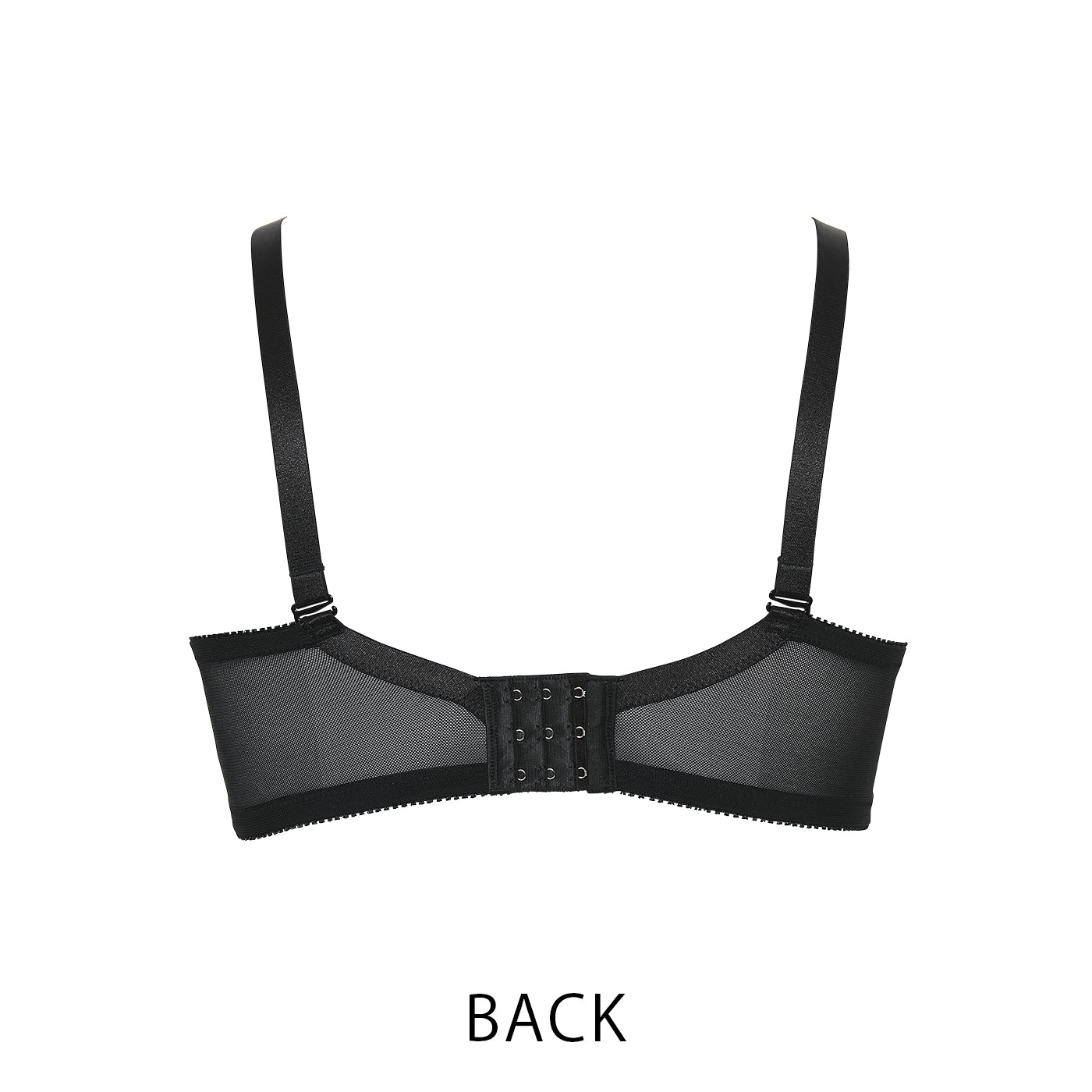 【B80〜H105】しっかりホールド・美胸キーパー3/4カップブラ(ローズ)_90379-41