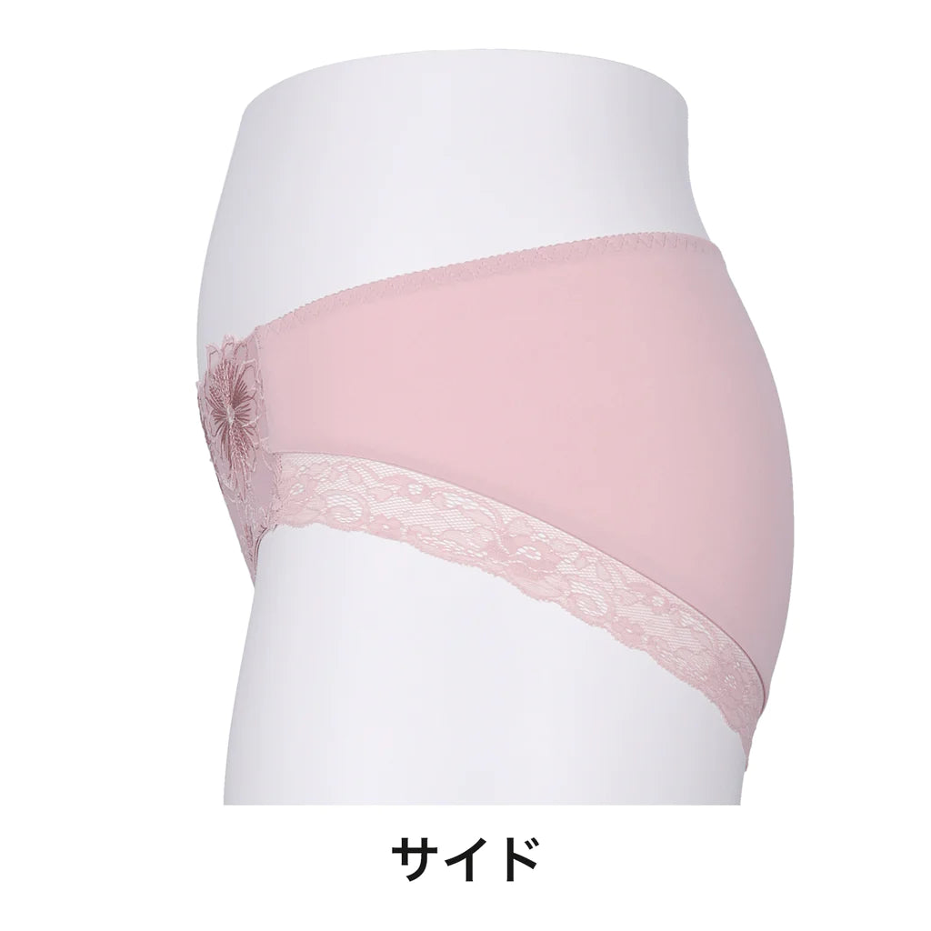 【3L~5L】スマートラインブラペアショーツ(ピンク)_90495-42