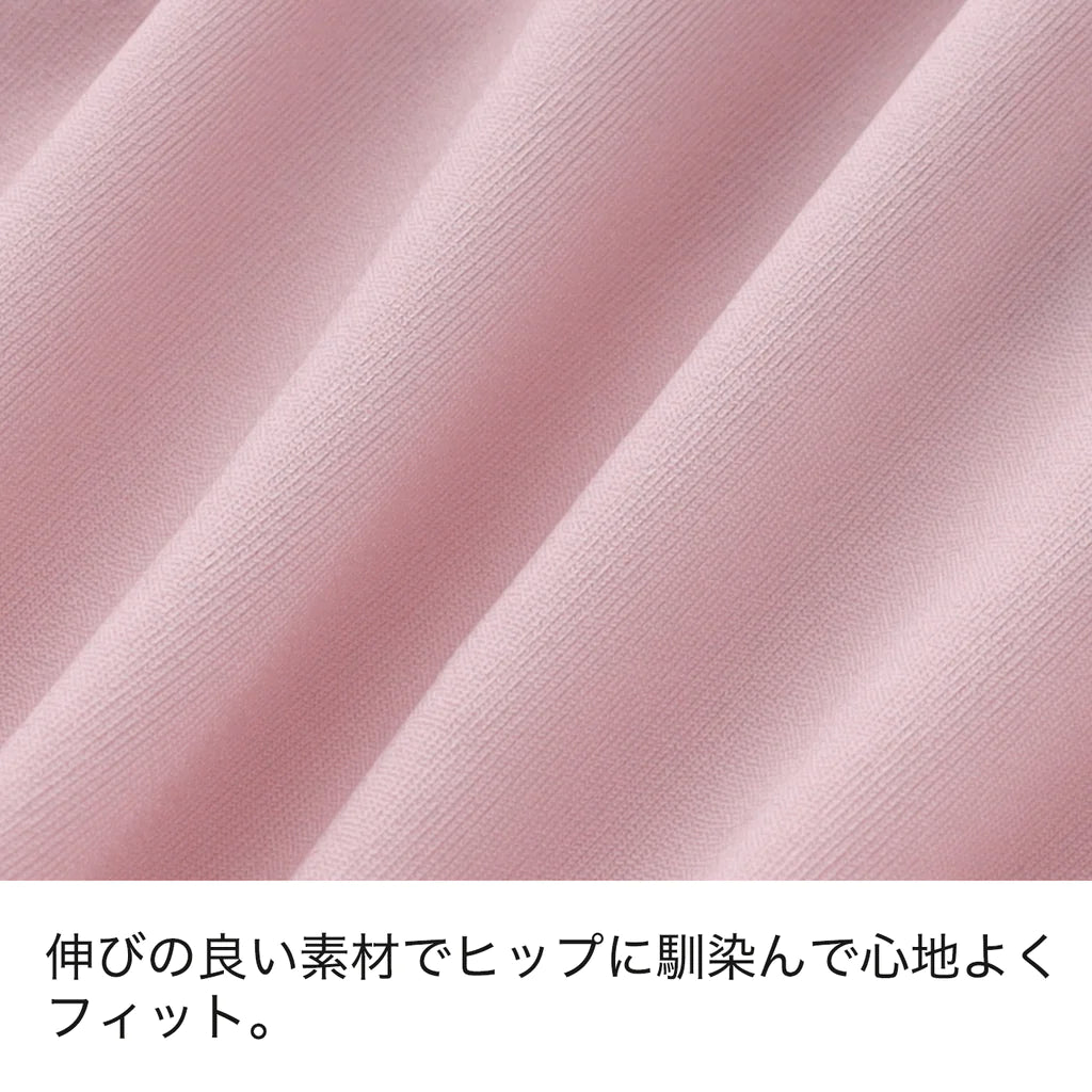 【3L~5L】スマートラインブラペアショーツ(チャコール)_90495-47