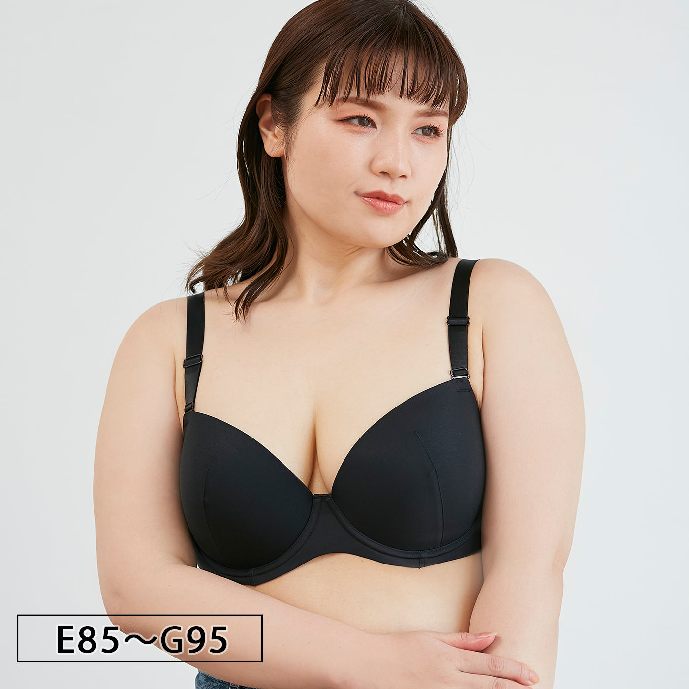 【E85〜G95】つるんとワイヤー入りモールドブラ(ブラック)_90498-51