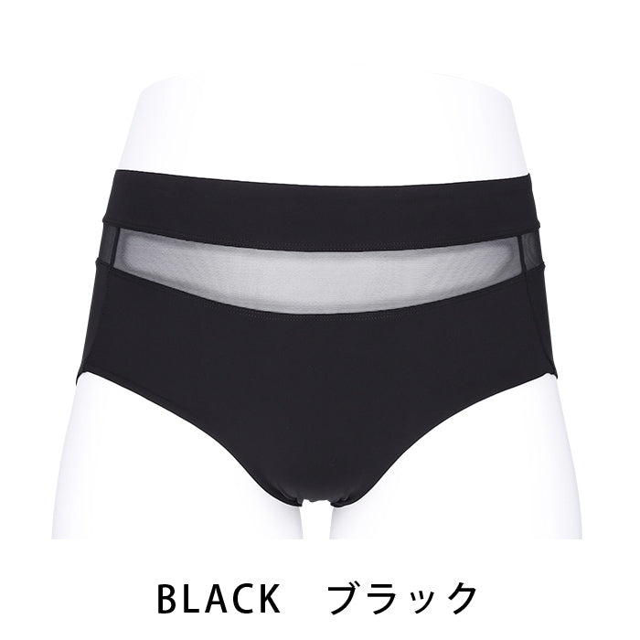 【3L~5L】ストラップレスハーフカップブラ・ペアショーツ(ブラック)_90501-51