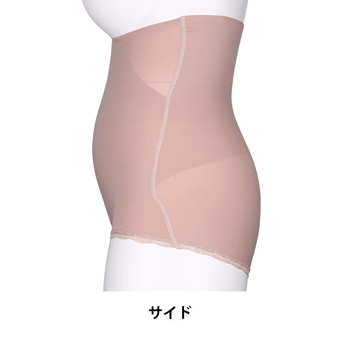 【3L~5L】ハイウエストガードルショーツ(ピンクベージュ)_90503-58