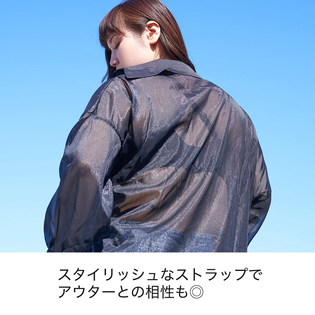【E85〜G95】フロントホックフルカップブラジャー(ブラック)_90508-51