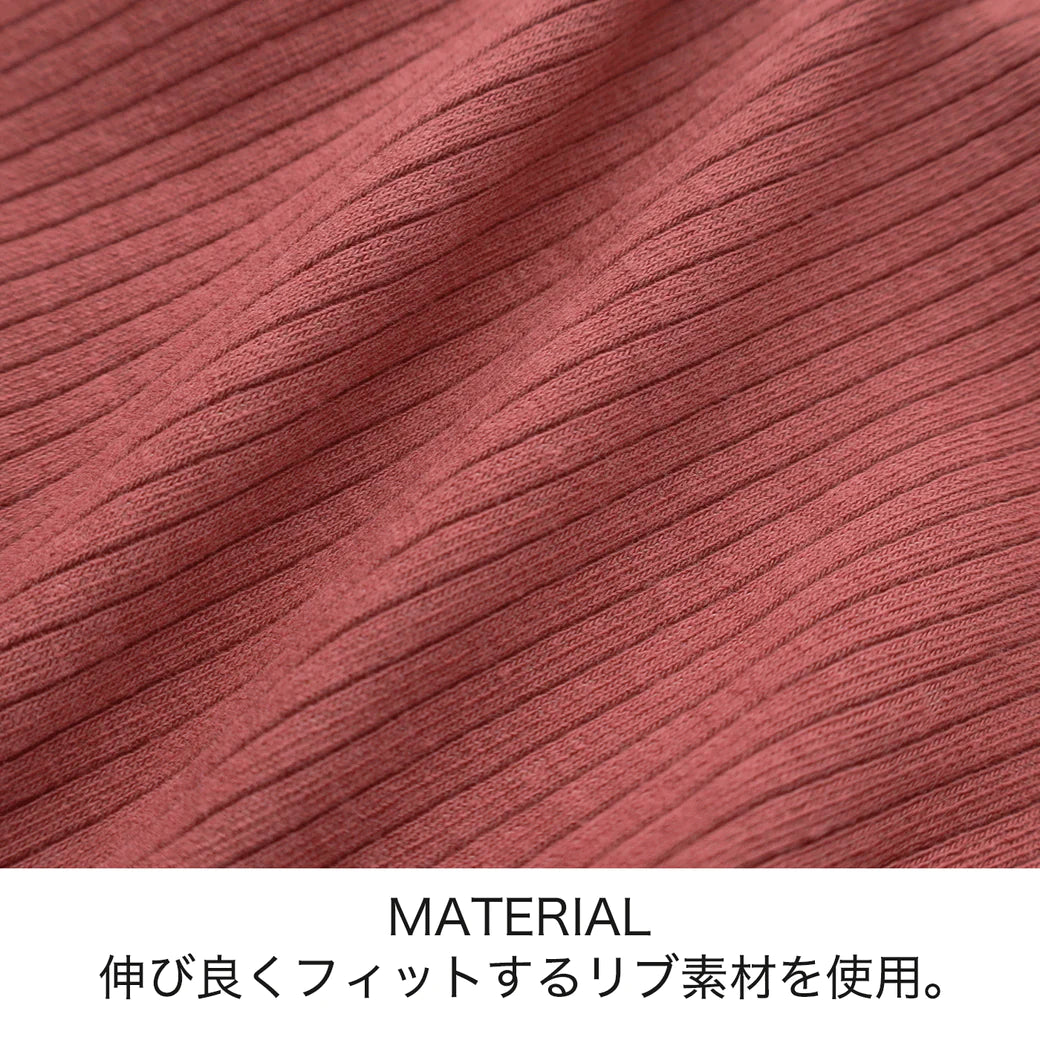 【3L〜5L】フロントホックブラペアショーツ(テラコッタ)_90512-18