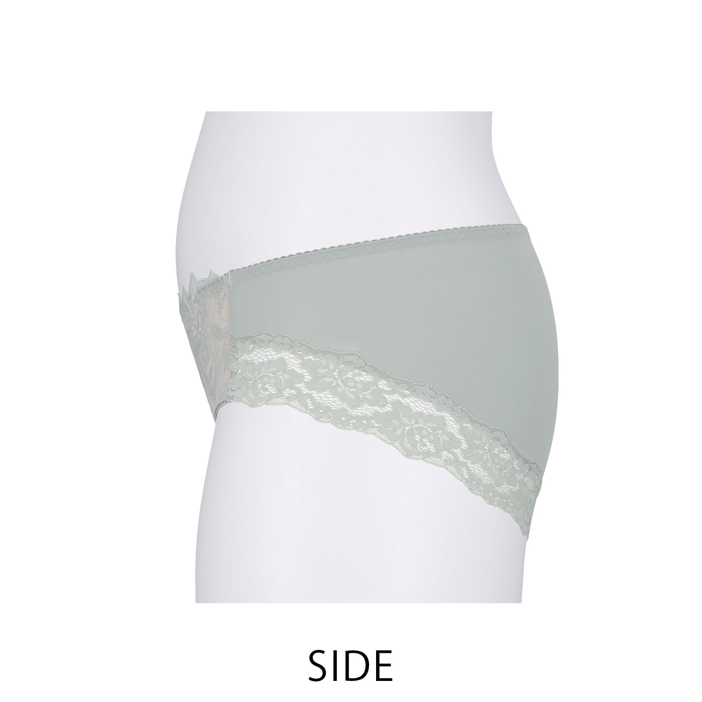 【LL〜10L】しっかりホールド・美胸キーパーペアショーツ(ライトグリーン)_90526-28