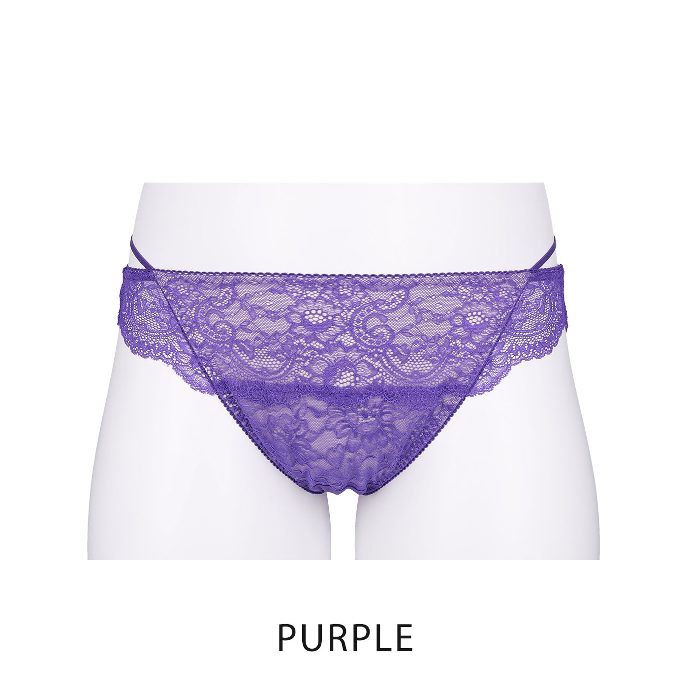 【LL〜10L】しっかりホールド・美胸キーパーペアショーツ(パープル)_90530-39