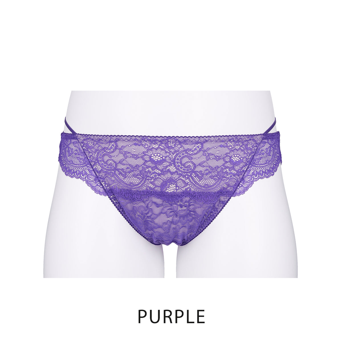 【LL〜10L】しっかりホールド・美胸キーパーペアショーツ(パープル)_90530-39