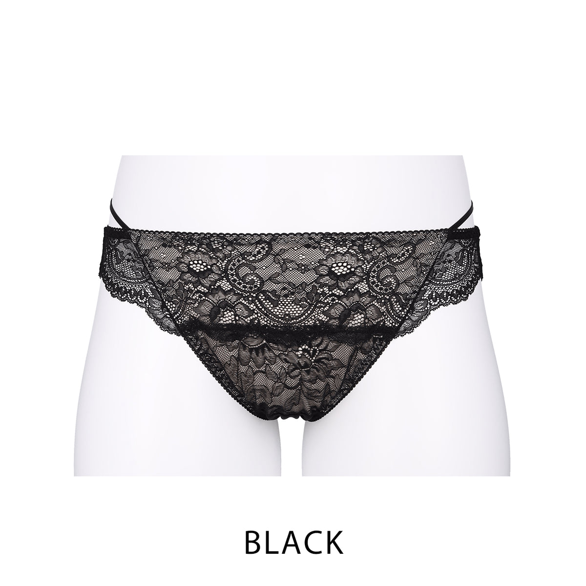 【LL〜10L】しっかりホールド・美胸キーパーペアショーツ(ブラック)_90530-51