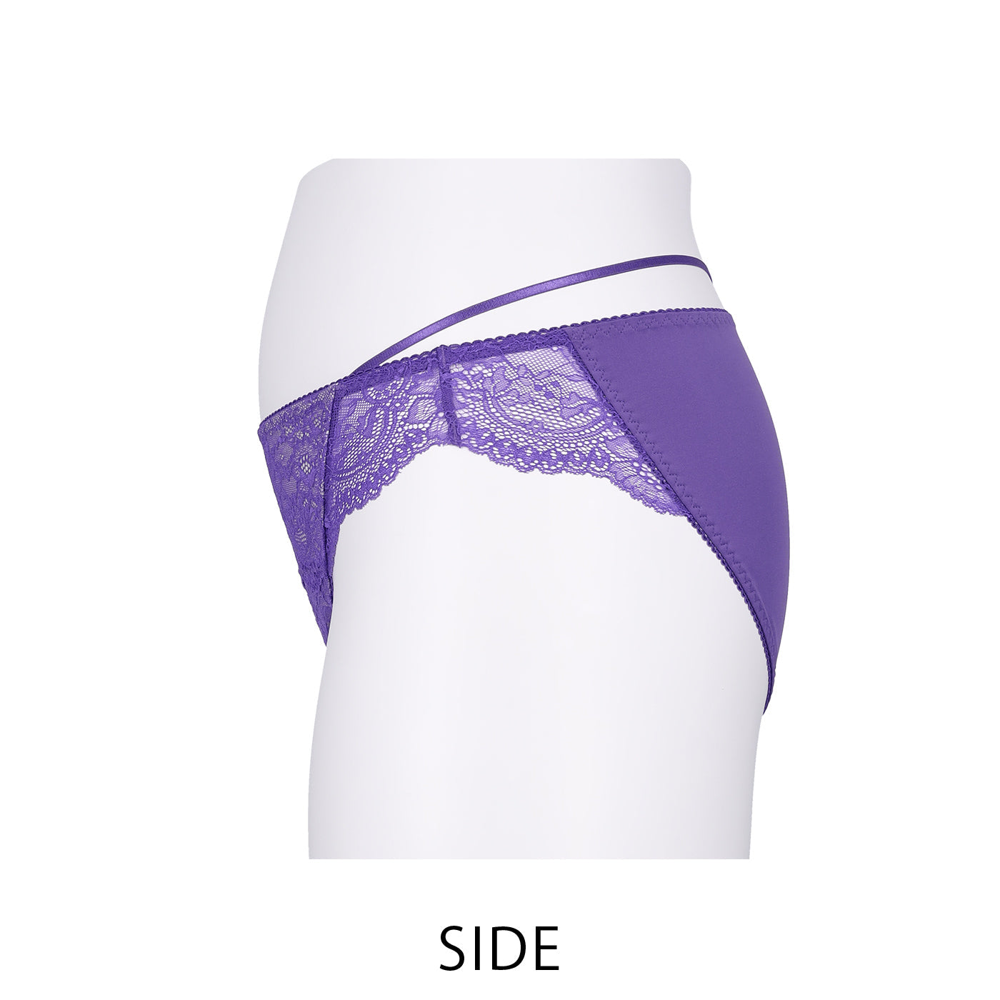 【LL〜10L】しっかりホールド・美胸キーパーペアショーツ(パープル)_90530-39