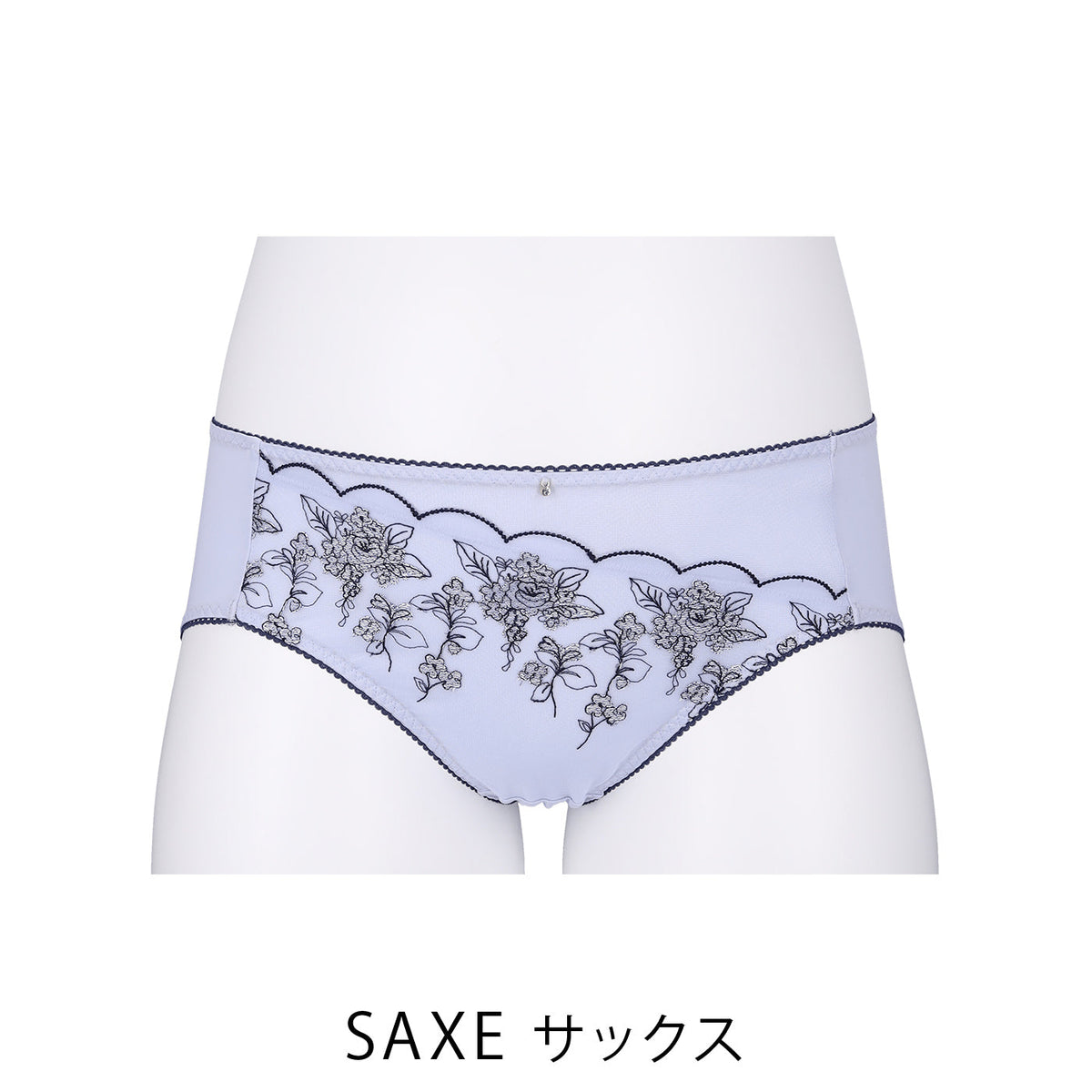 【LL~10L】しっかりホールド・美胸キーパーペアショーツ(サックス)_90547-30