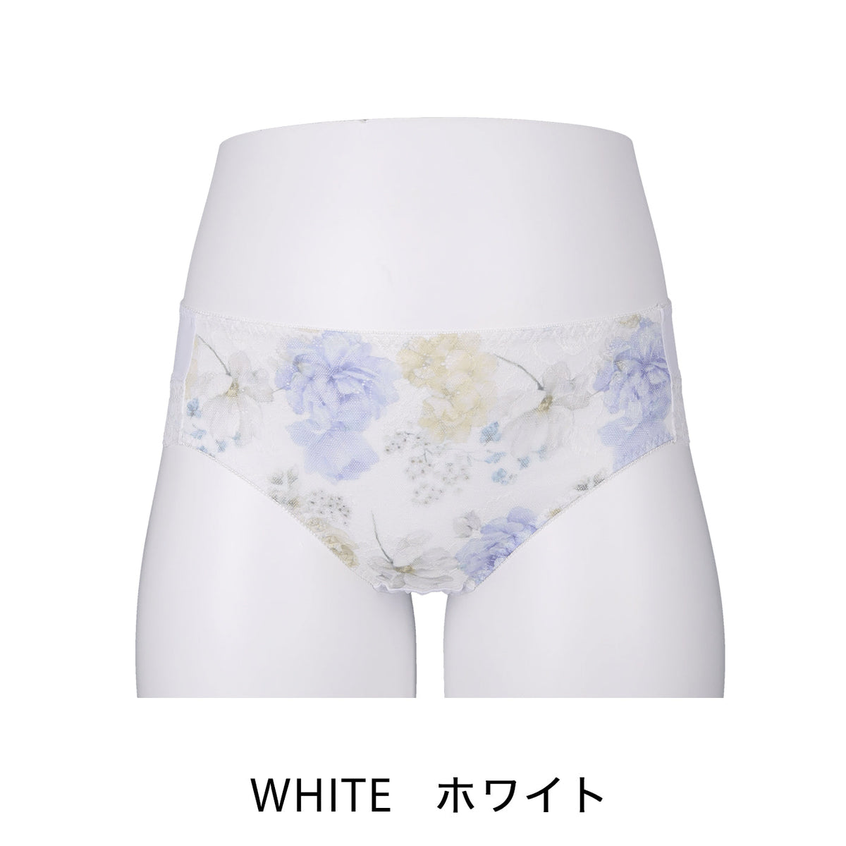 【3L~5L】スマートラインブラペアショーツ(ホワイト)_90557-46