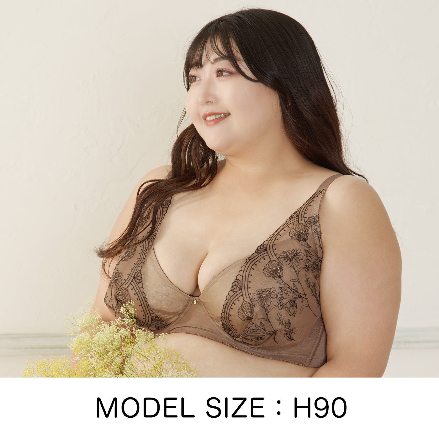 【B80〜H105】しっかりホールド・美胸キーパーフルカップブラ(サックス)_90559-30