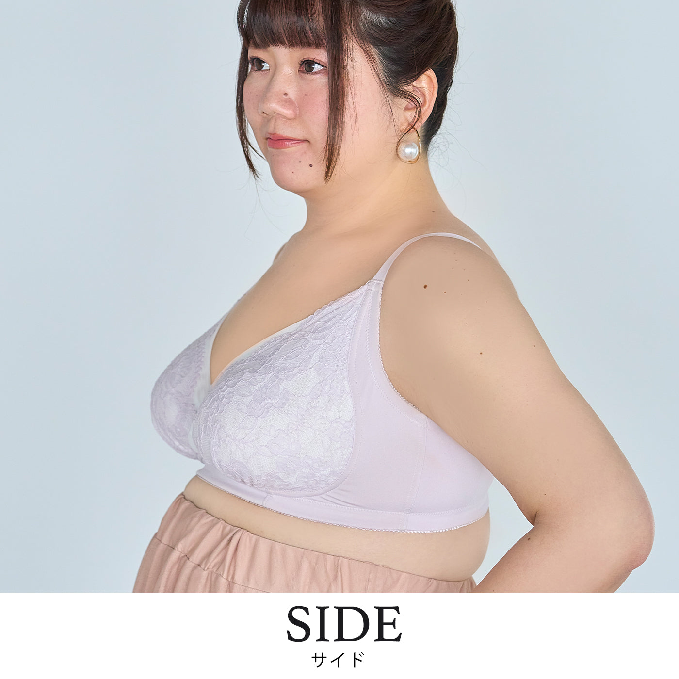 【3L~10L】マタニティノンワイヤーブラ(ブラック)_90568-51