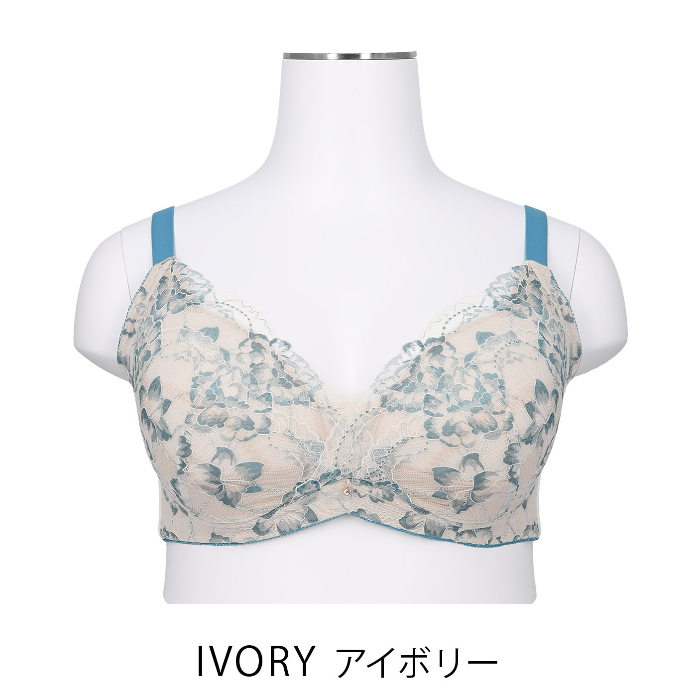 【B80~H105】美胸ノンワイヤー+( アイボリー)_90577-44