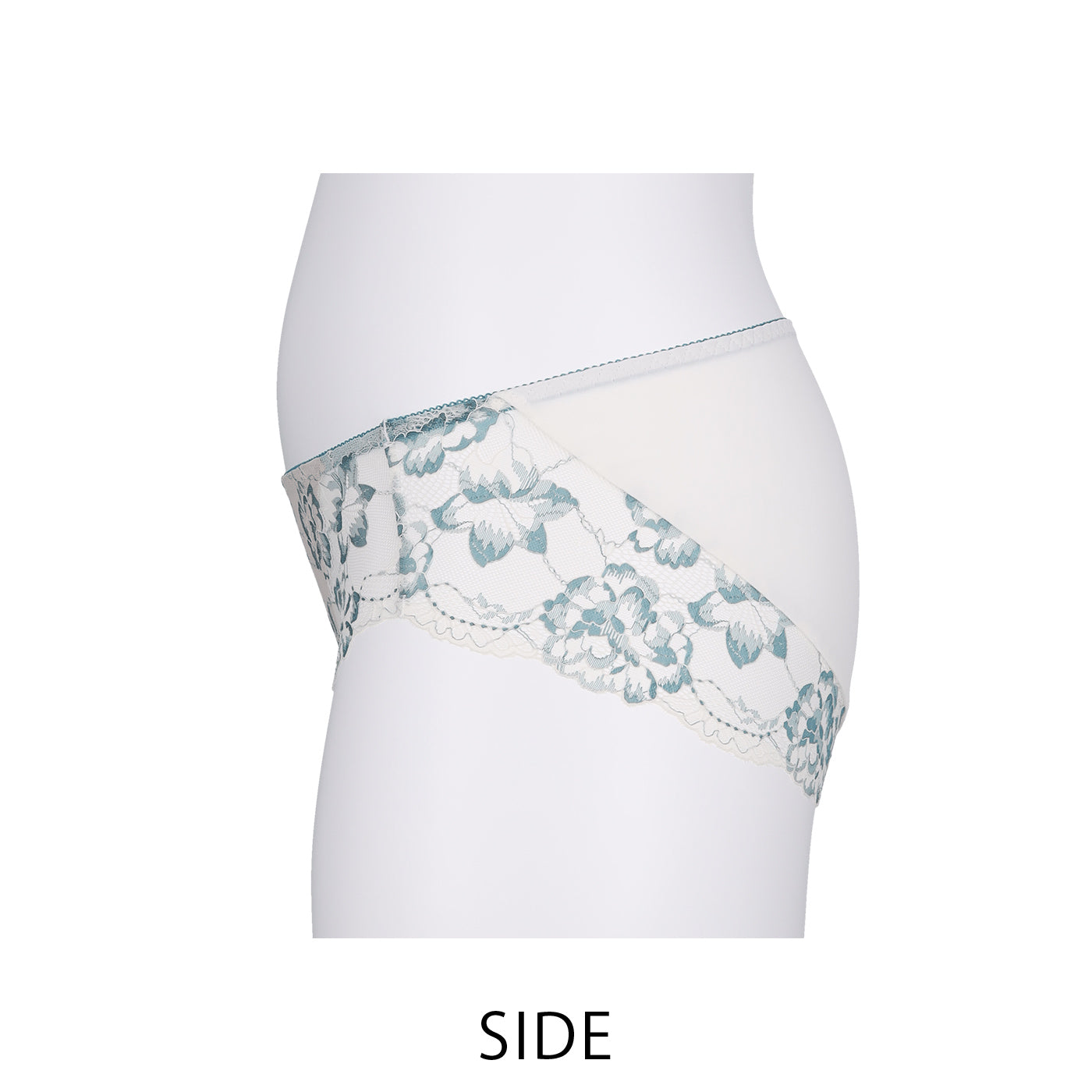 【LL~10L】美胸ノンワイヤー+ペアショーツ(グレー)_90578-48