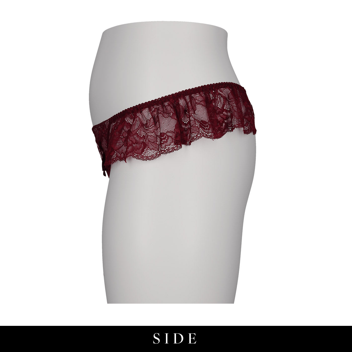 【LL~10L】特別な日ランジェリー・美胸キーパーペアTバックショーツ(オフホワイト)_90594-45