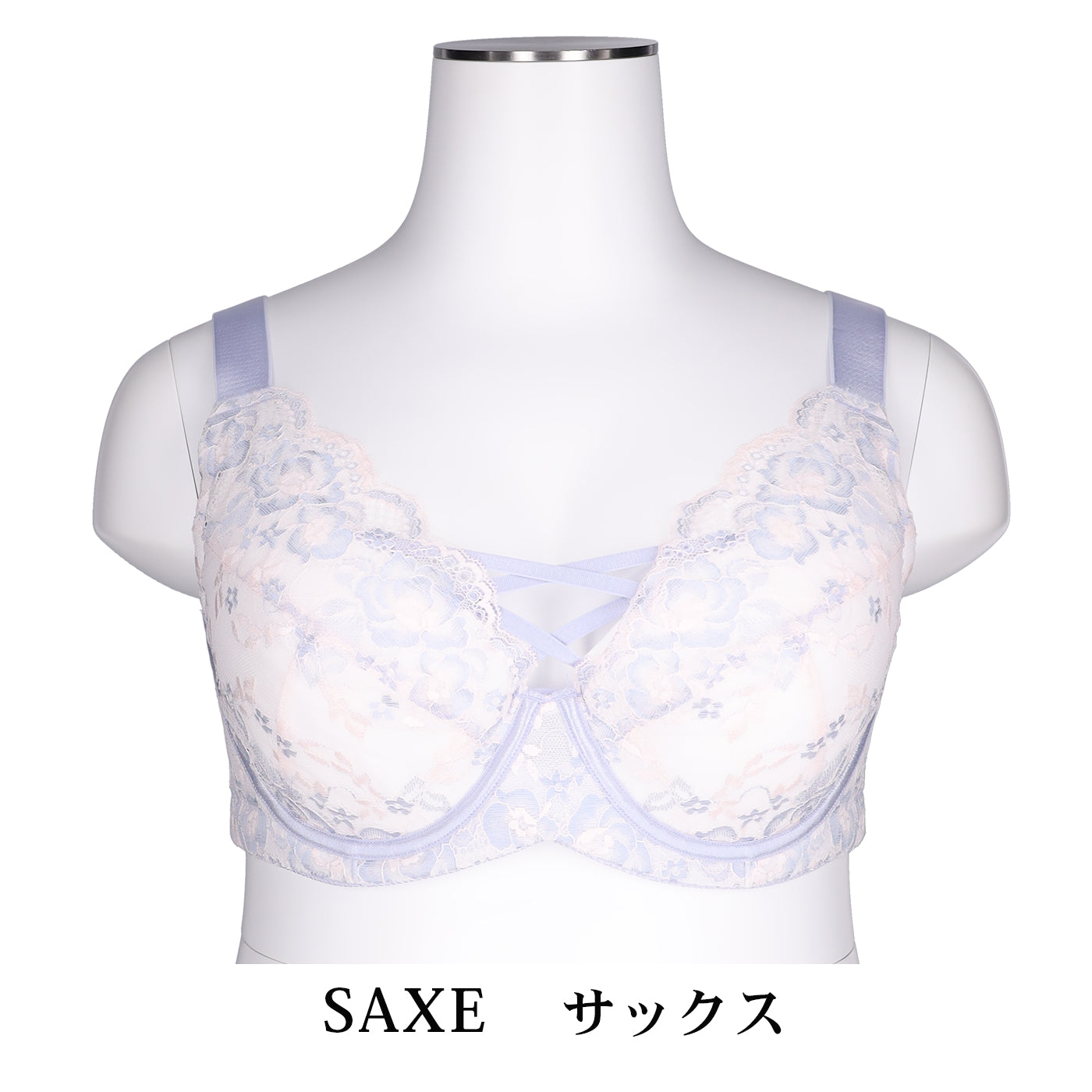 【D90~L140】美胸キーパーグランリフト 3/4カップブラ(サックス)_90622-30