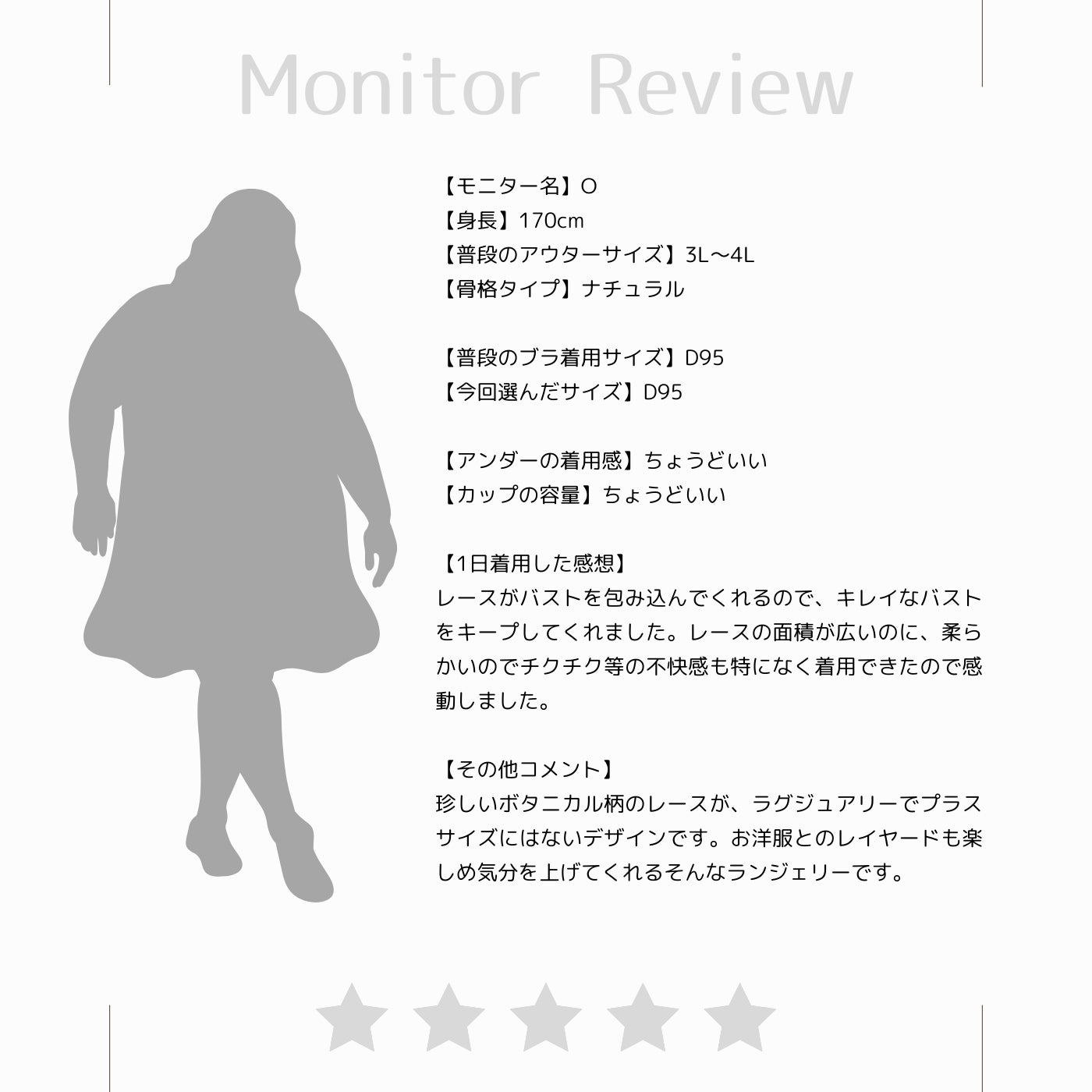 【B80~H105】しっかりホールド・美胸キーパー3/4カップブラ(ハイカバレッジタイプ)(グレー)_90314-48