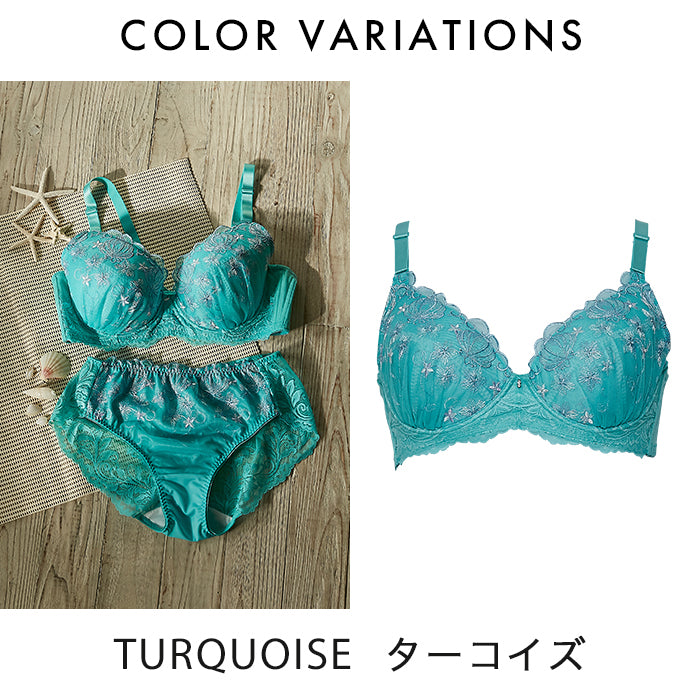【E85〜G95】しっかりホールド・美胸キーパー3/4カップブラ_90239