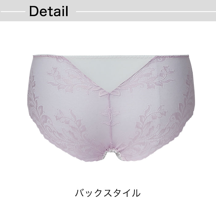 【3L〜5L】しっかりホールド・美胸キーパーペアショーツ_90240