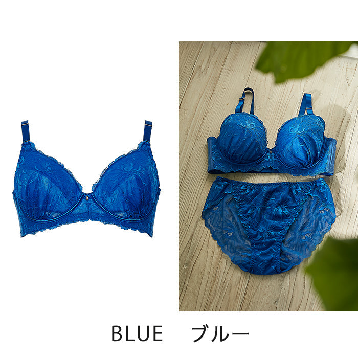【E85〜G95】しっかりホールド・美胸キーパー3/4カップブラエアリー_90242