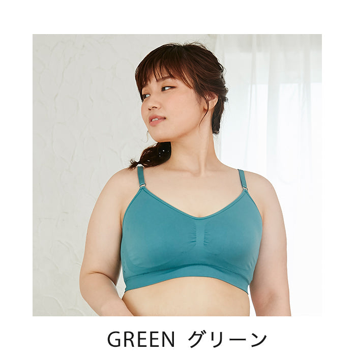 【3L】Relaxina bra ノンワイヤーブラ_90303