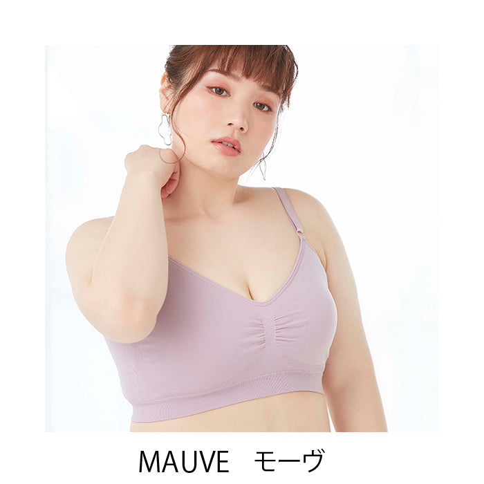 【3L】Relaxina bra ノンワイヤーブラ_90303