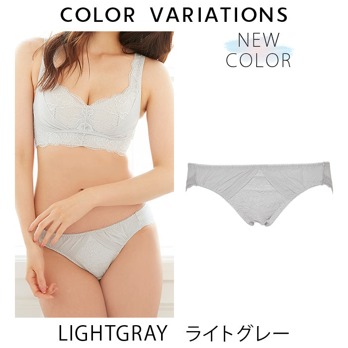 【3L~5L】Relaxina braペアショーツ_90306