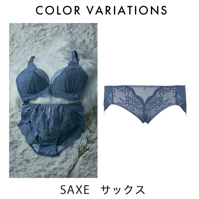【3L〜5L】楽してバストメイク・美胸ノンワイヤーペアショーツ_90321