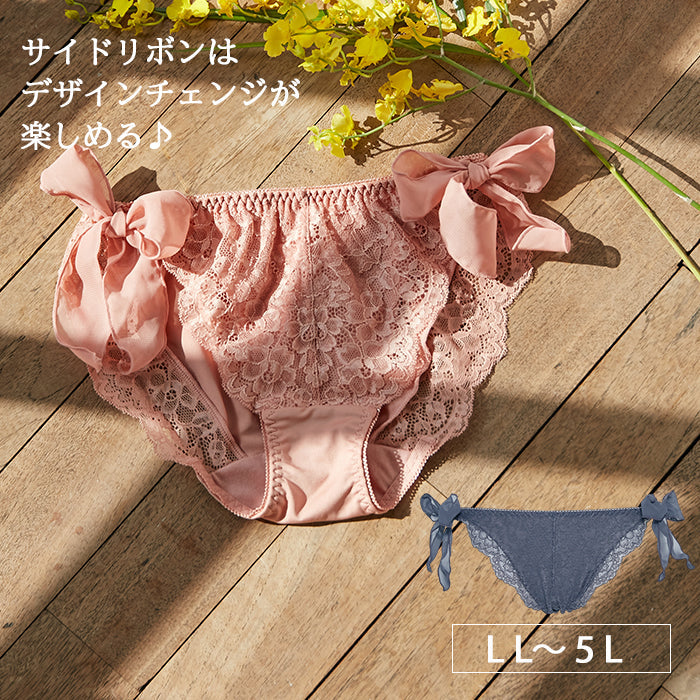 【LL~5L】魅せるアウターランジェリーペアショーツ_90367