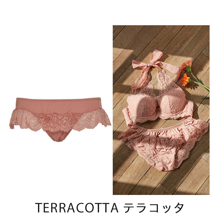 【LL~5L】魅せるアウターランジェリーペアフレアショーツ_90368