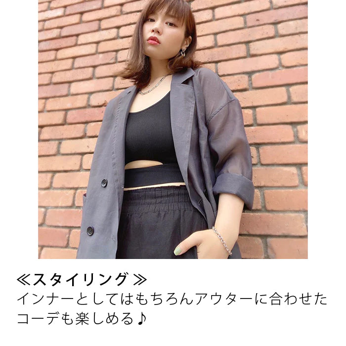 【LL~3L】魅せるアウターランジェリー ハーフトップブラ_90372