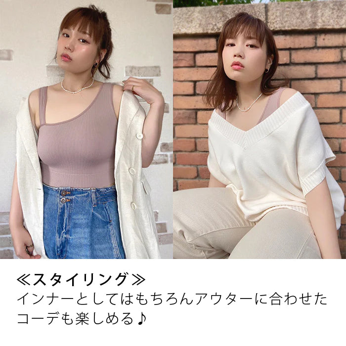 【LL~3L】魅せるアウターランジェリー ハーフトップブラ_90374