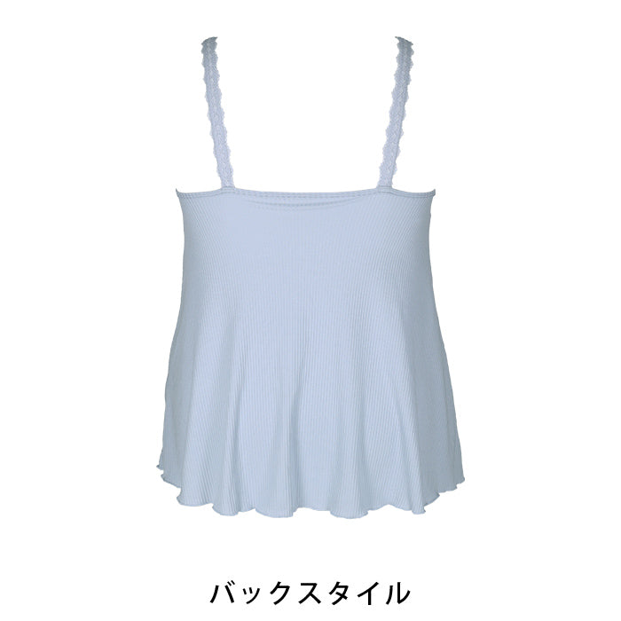 【3L~6L】ワイヤーで支えるキャミ(ベージュ)_90376-54