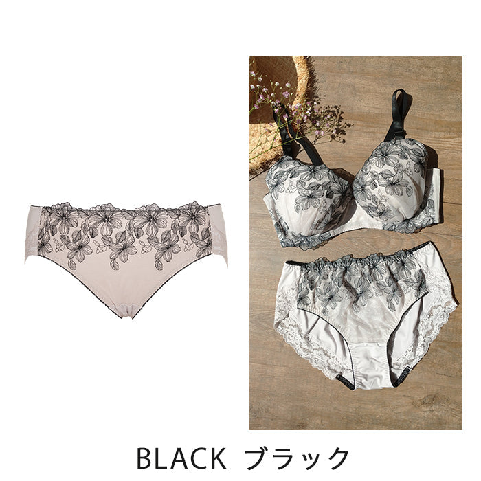 【3L~10L】しっかりホールド・美胸キーパーペアショーツ_90378