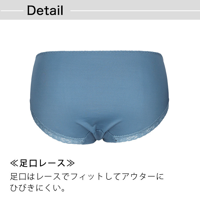 【3L~5L】楽してバストメイク・美胸ノンワイヤーペアショーツ_90411