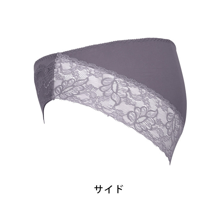 【3L~5L】楽してバストメイク・美胸ノンワイヤーペアショーツ_90413