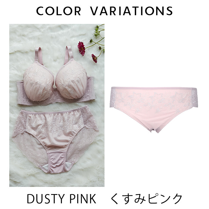 【3L〜10L】しっかりホールド・美胸キーパーペアショーツ_90421