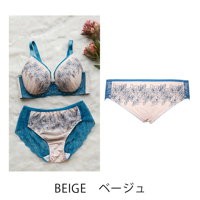 【3L〜10L】しっかりホールド・美胸キーパーペアショーツ_90421