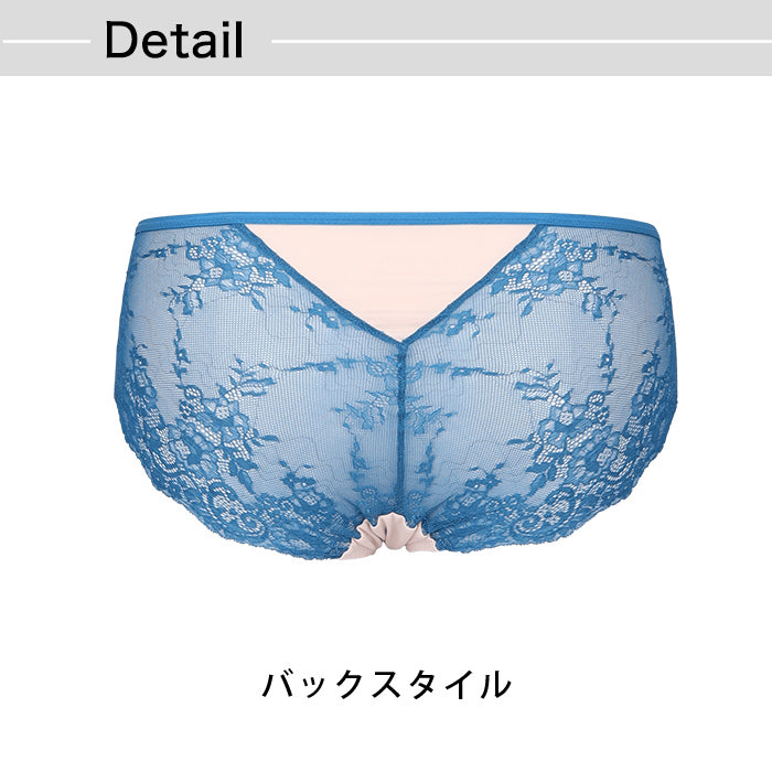 【3L〜10L】しっかりホールド・美胸キーパーペアショーツ_90421