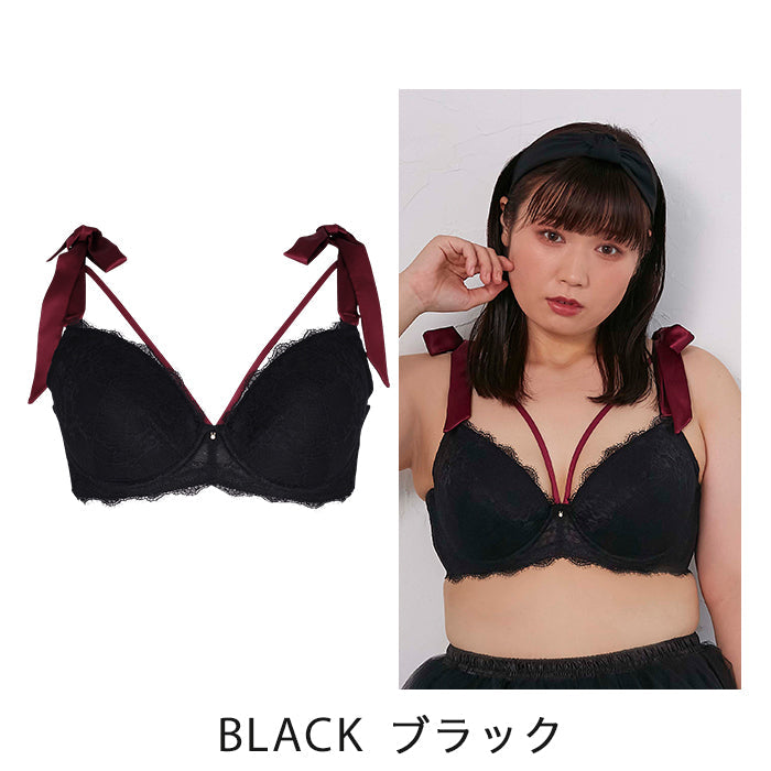 【E85~G95】特別な日ランジェリー・美胸キーパー3/4カップブラ_90432