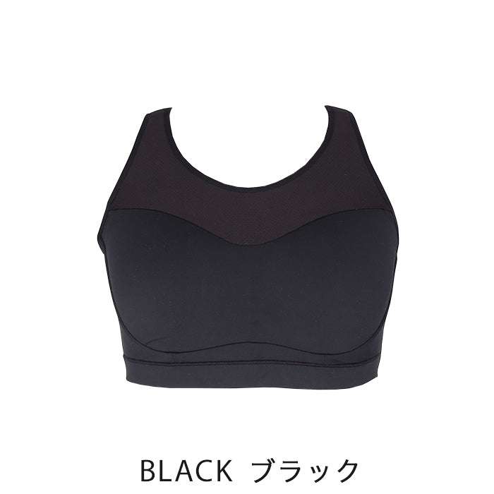 【3L〜6L/吸水速乾・抗菌防臭加工】lafarfa× 揺れおさえブラ_90438