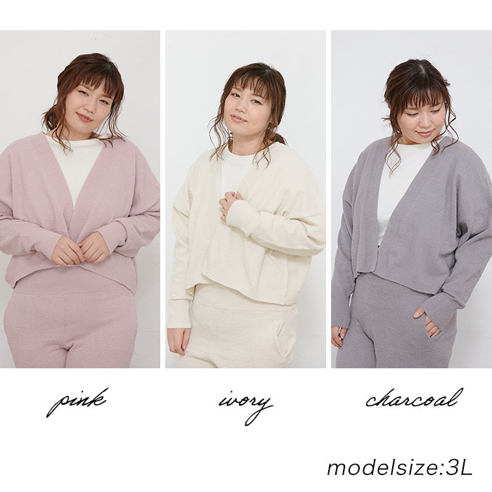 【3L~6L】ルームウェアカーディガン_90448