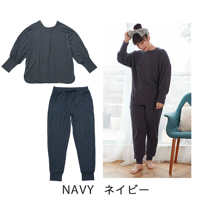 【3L~5L】ナイトウェア 3WAYワンマイルリラックスセット_90453