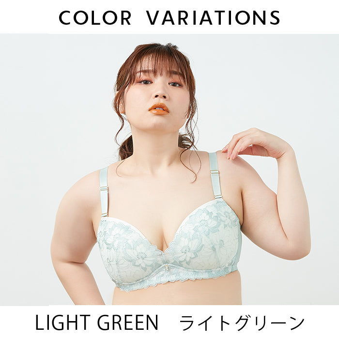 【LL~5L】楽してバストメイク・美胸ノンワイヤーブラ_90490