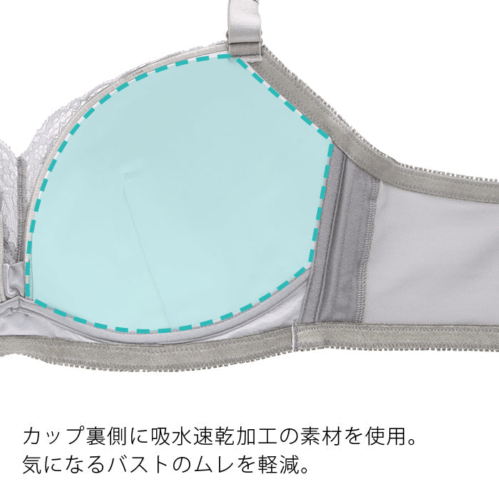 【LL~5L】楽してバストメイク・美胸ノンワイヤーブラ_90492