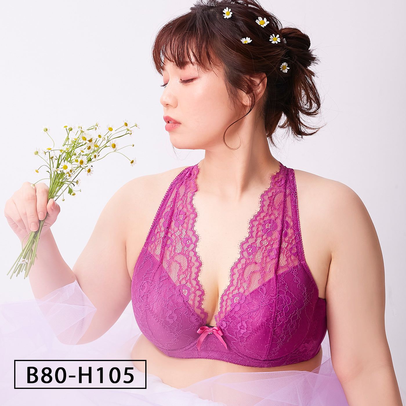 【B80～H105】しっかりホールド・美胸キーパーフルカップブラ(パープル)_90117-39