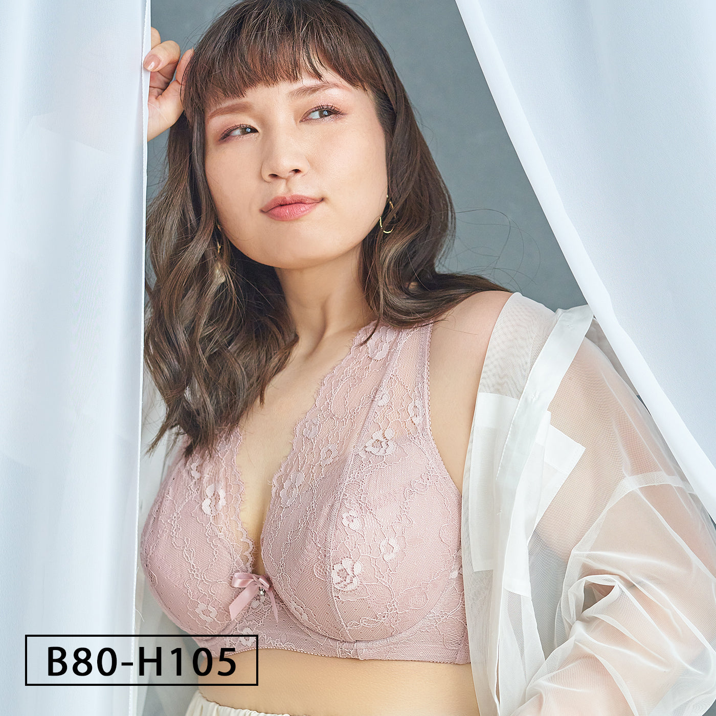 ≪Winter Sale 10%OFF≫【B80～H105】しっかりホールド・美胸キーパーフルカップブラ(モカ)_90117-58